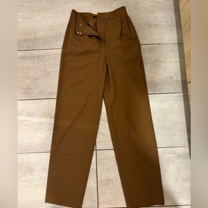 Massimo Dutti Khaki Trousers (size 2)